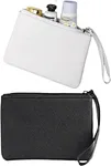 Small storage bags with zipper for organizing makeup, coins, small electronics, keys,cash, credit cards, lip gloss and other purse essentials. Great for daily use, travel, and outdoor activities.